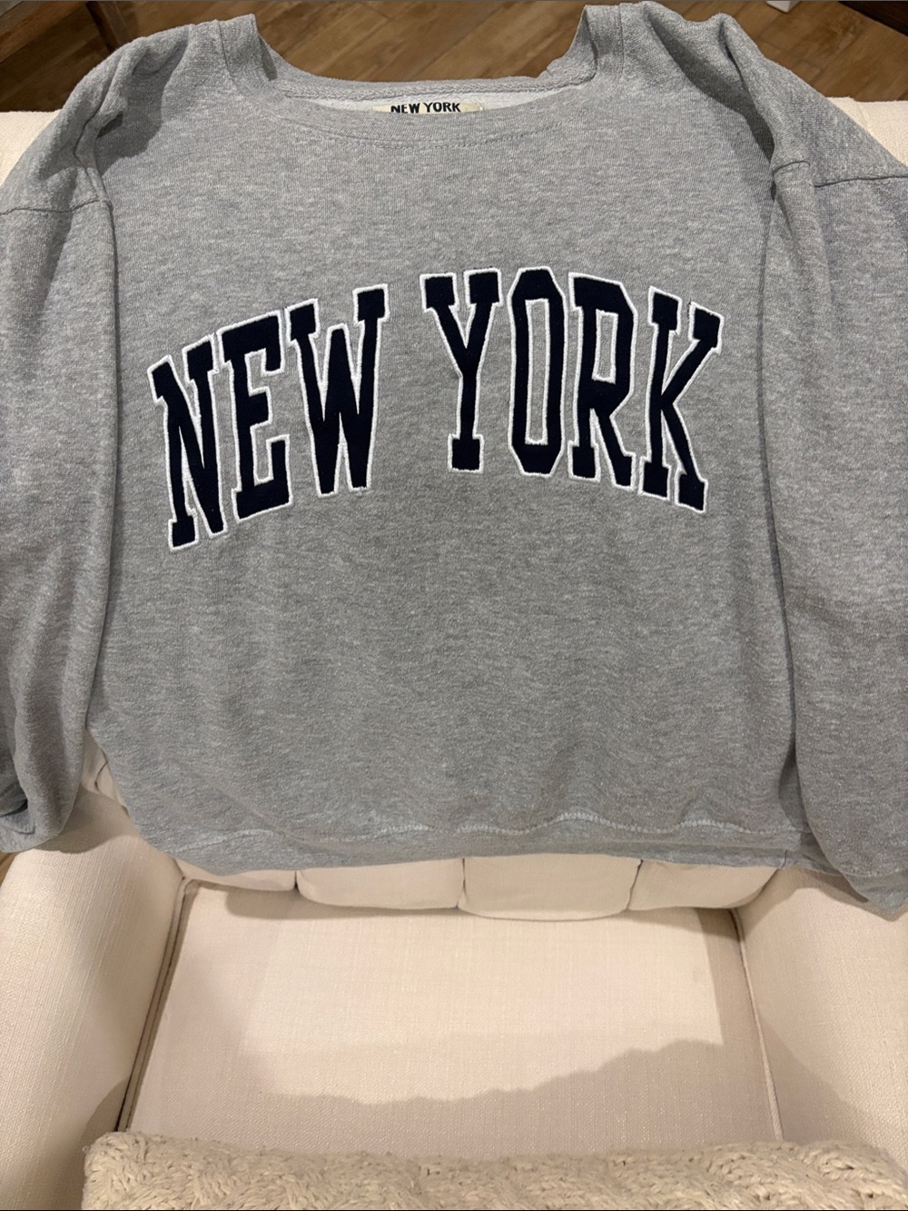 New York Grey Women’s Pullover Sweater
